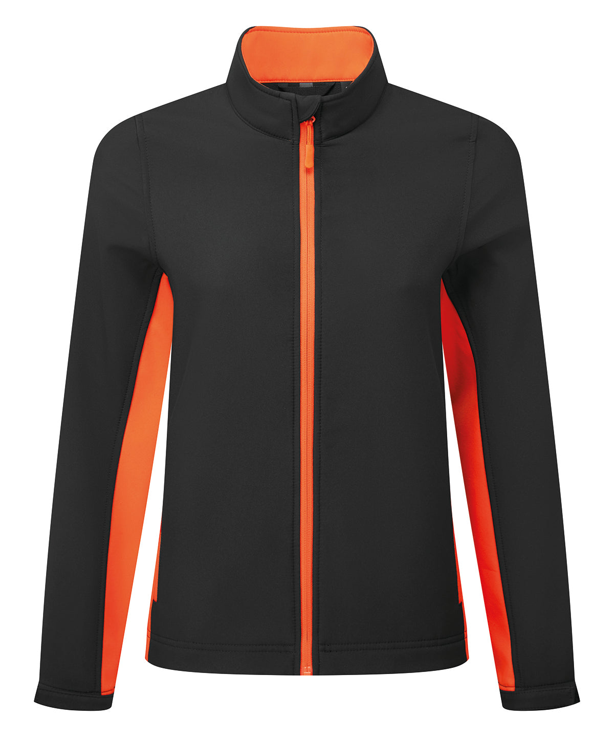 Women's Windchecker softshell - Black/Orange