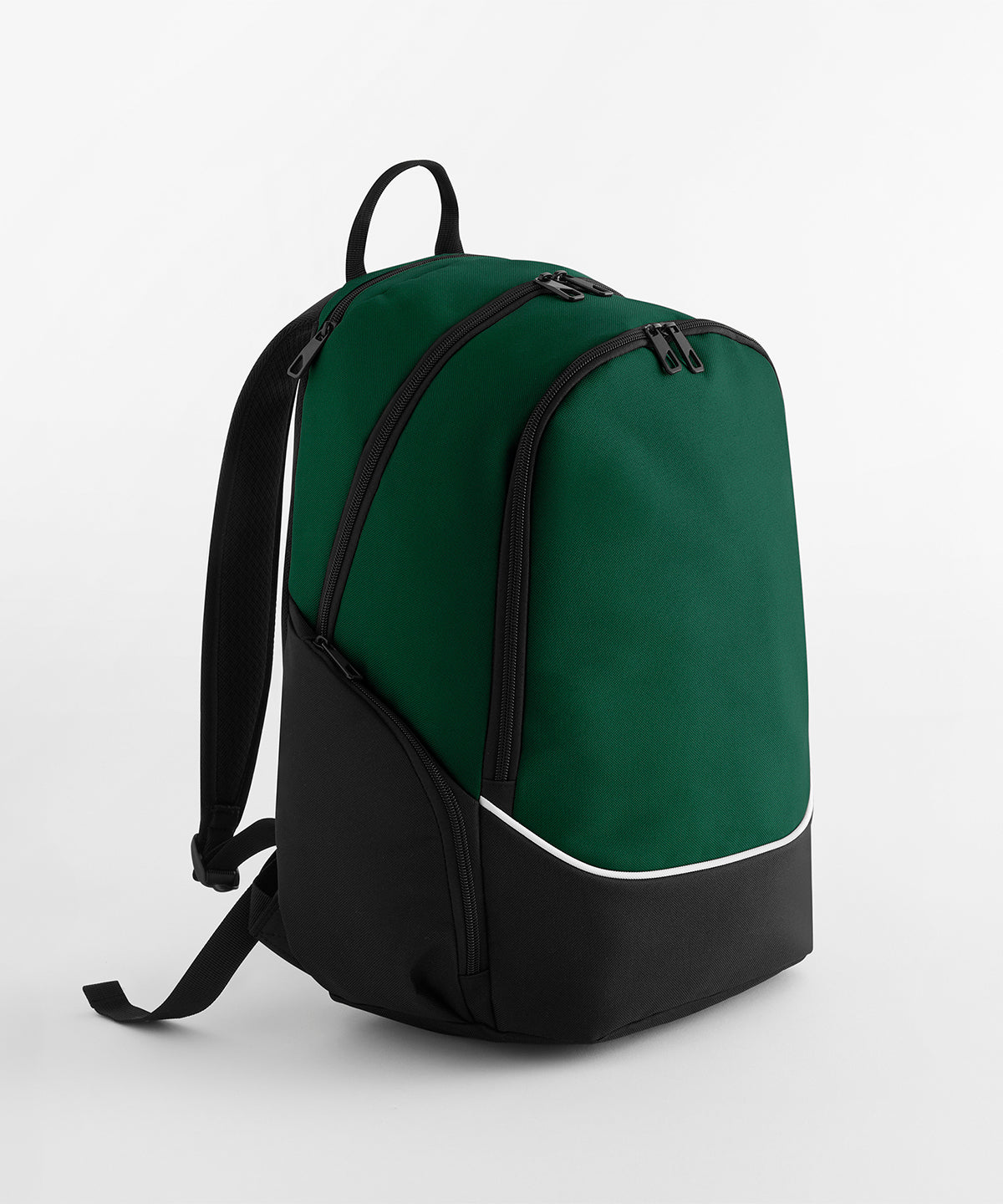 Quadra Teamwear Backpack in Bottle/Black/White
