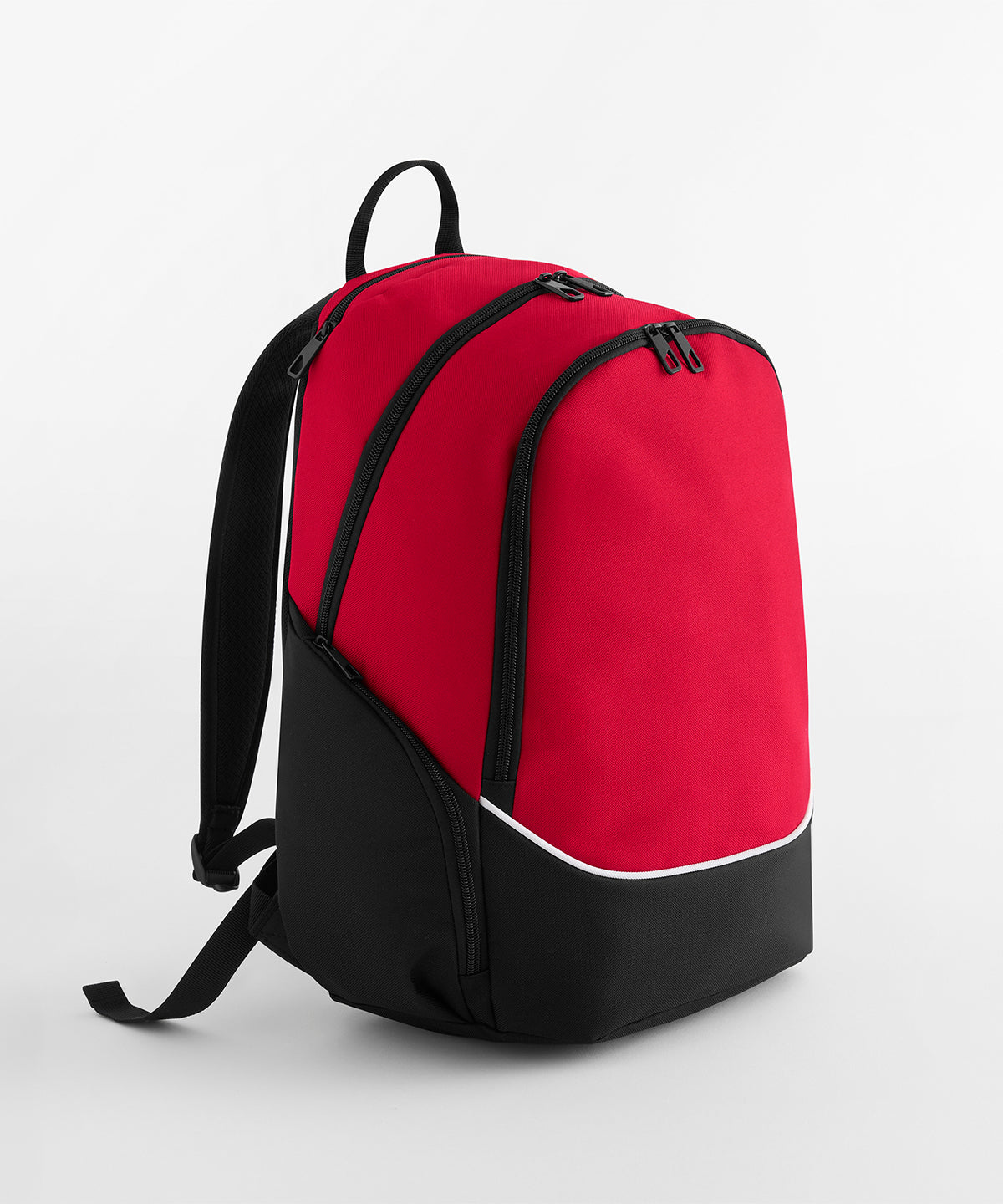 Quadra Teamwear Backpack in Red/Black/White