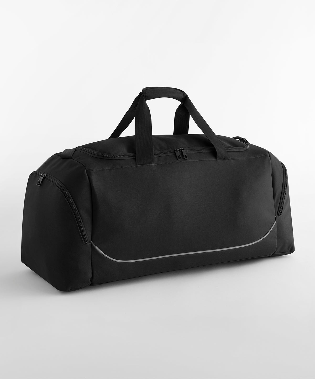 Quadra Teamwear Large Holdall in Black/Grey