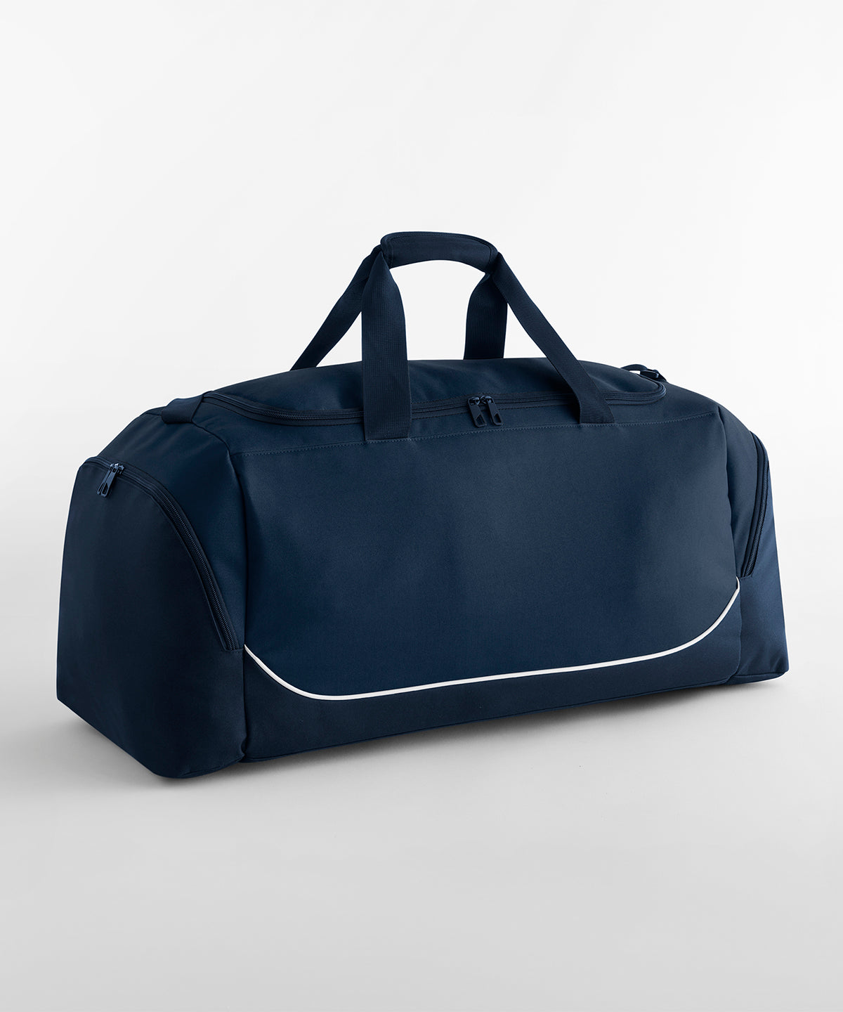 Quadra Teamwear Large Holdall in Navy/White