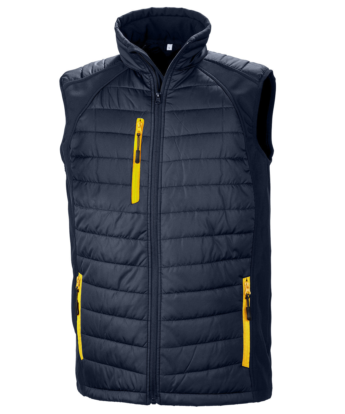Result Recycled Compass padded softshell gilet