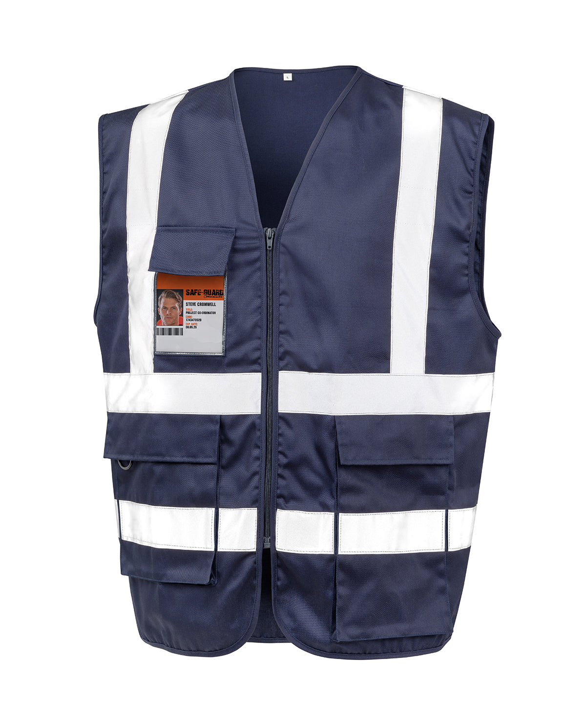 Result Safeguard Heavy duty polycotton security vest
