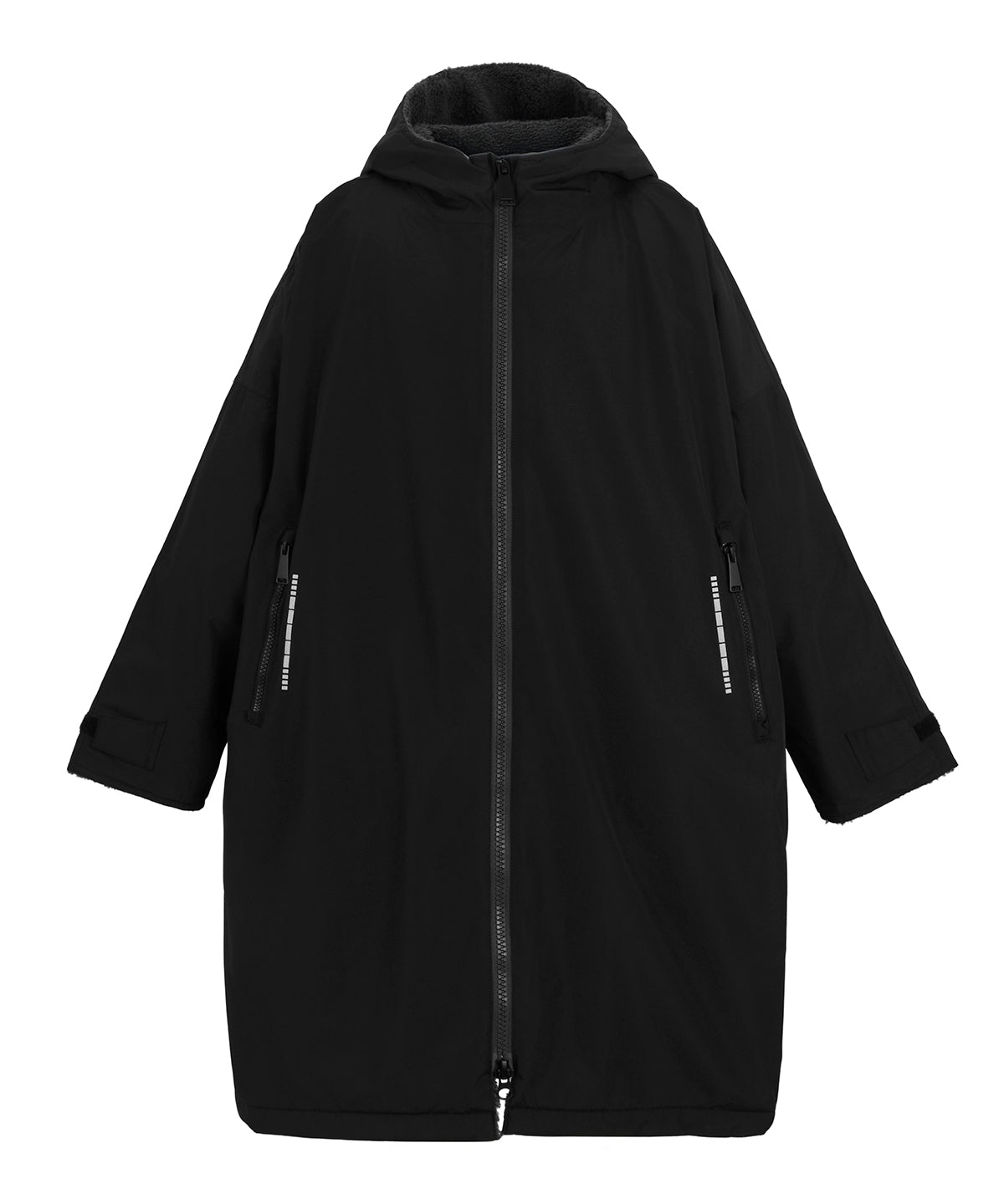 Junior Pro changing robe - Black/Slate Grey