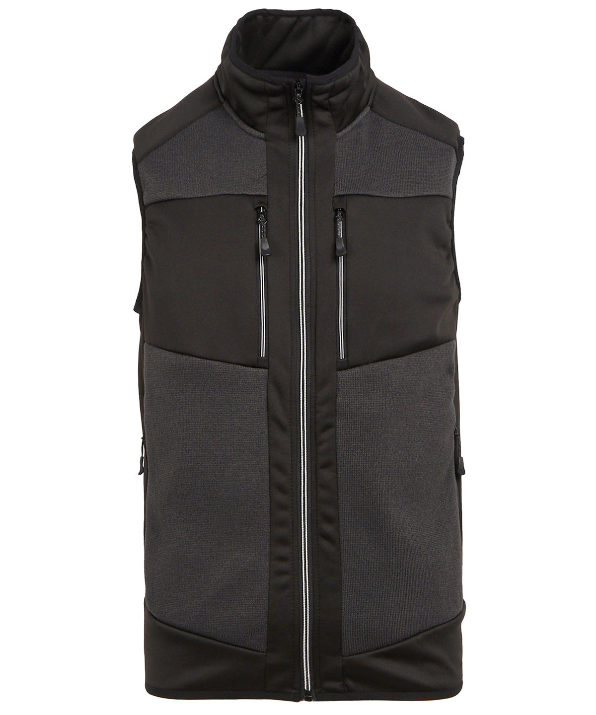 Regatta Professional E-Volve Knit-Effect Stretch Bodywarmer in Ash/Black
