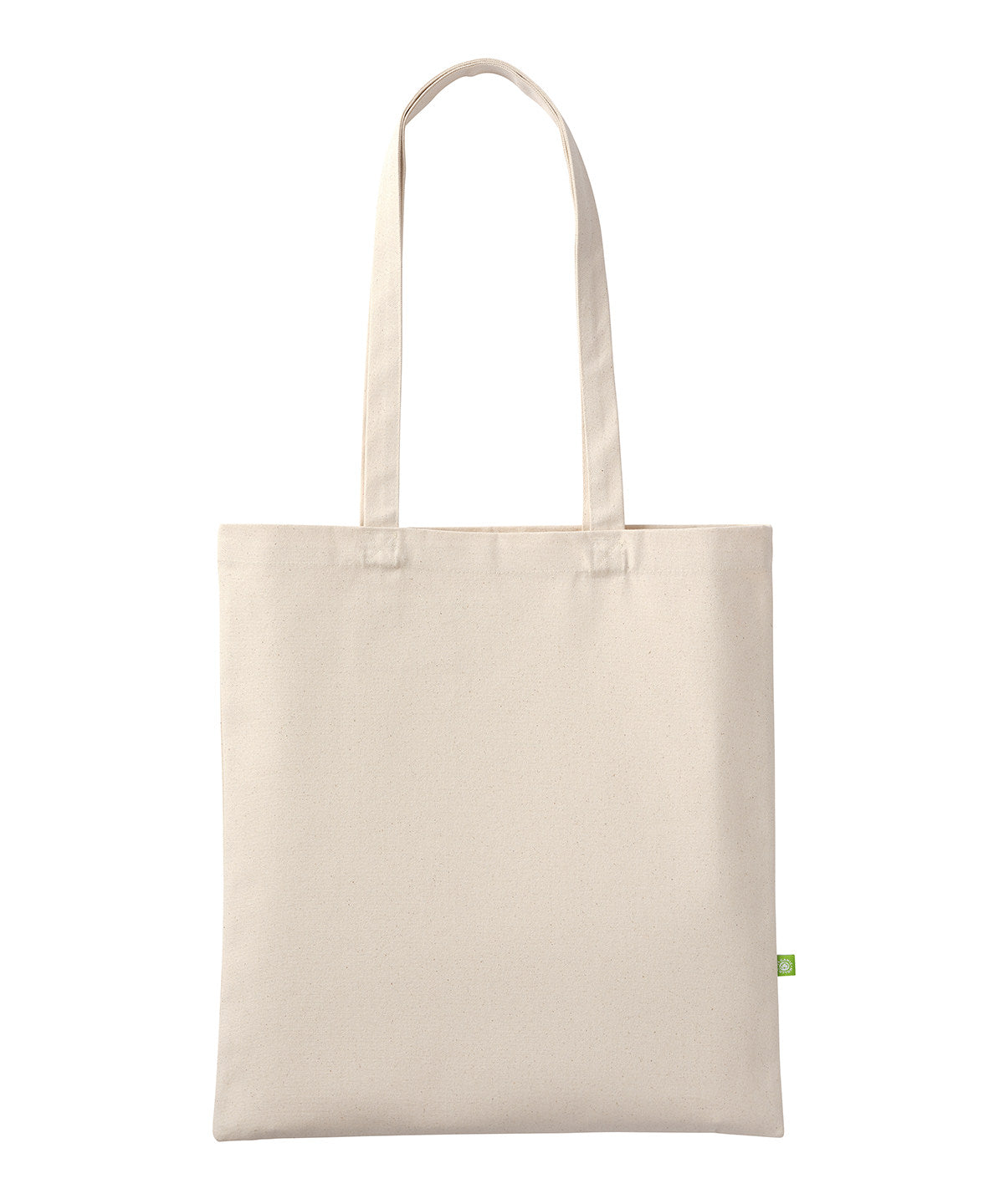 Nutshell® Premium organic canvas shopper long handle