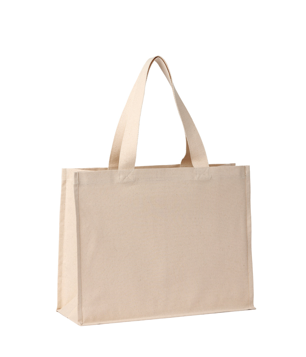 Nutshell® Recycled premium canvas stand-up shopper