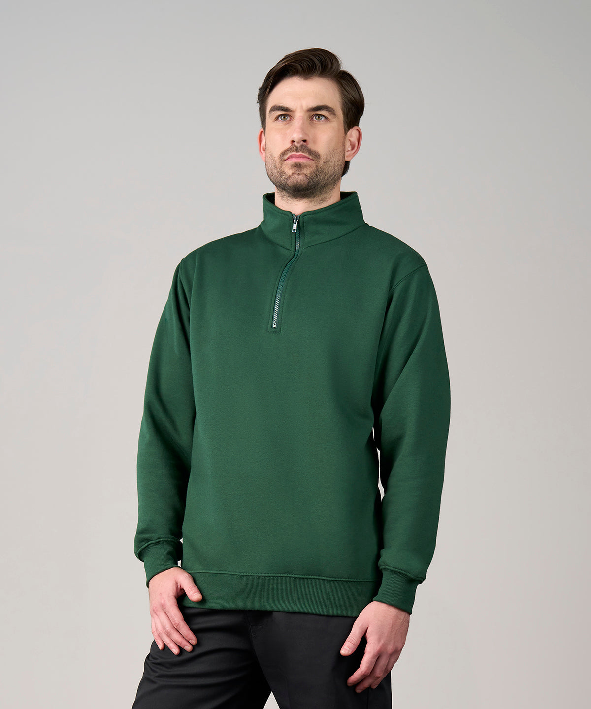 Pro ¼-neck zip sweatshirt