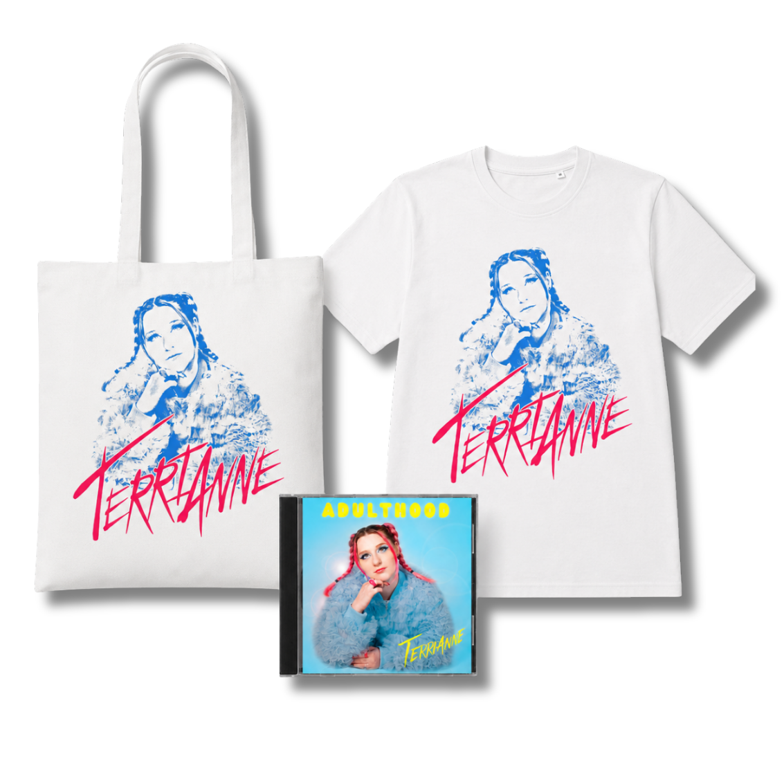 Terrianne Adulthood Merch Bundle