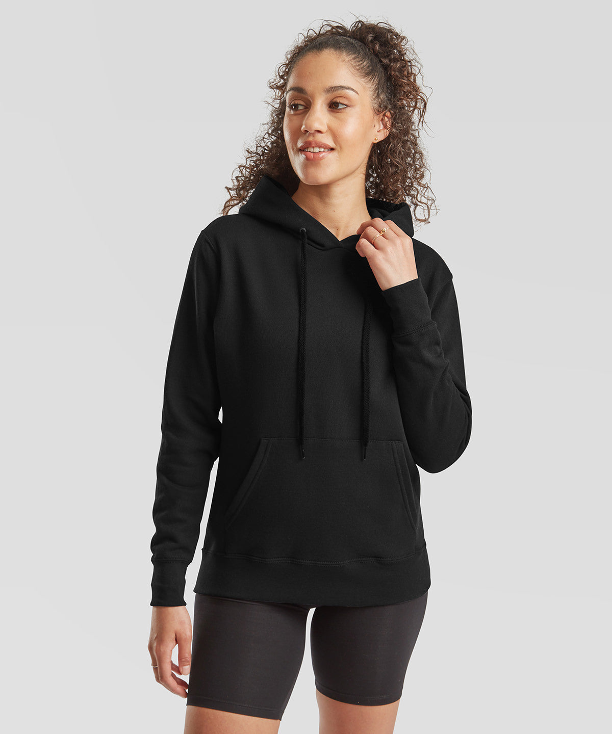 Fruit of the Loom Women's Classic 80/20 Hooded Sweatshirt, ready to custom print with your logo or design