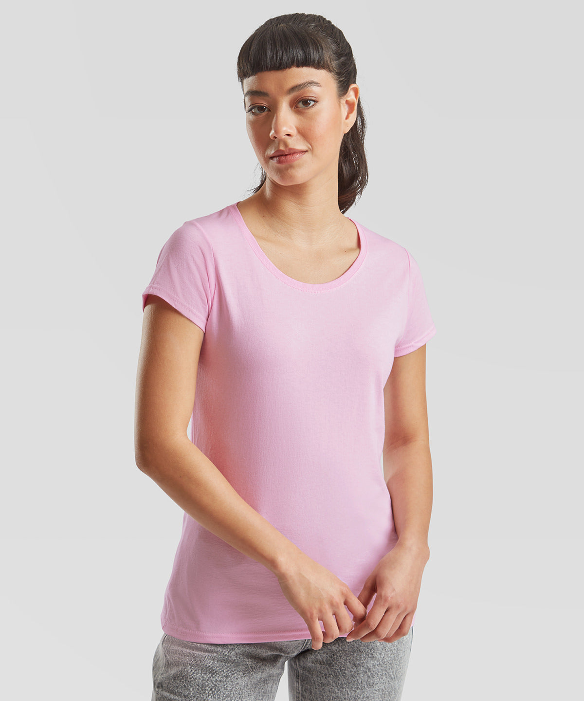 Fruit of the Loom Women's Valueweight T-Shirt, ready to custom print with your logo or design