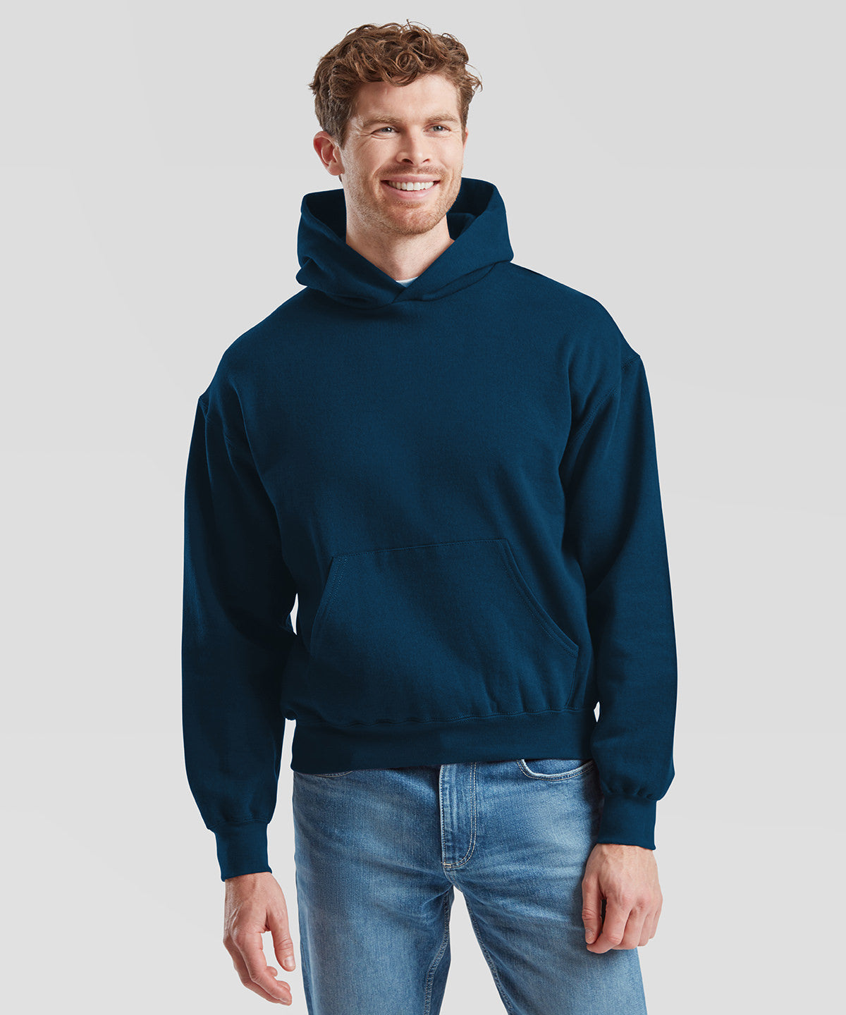 Fruit of the Loom Supercotton Hooded Sweatshirt, ready to custom print with your logo or design