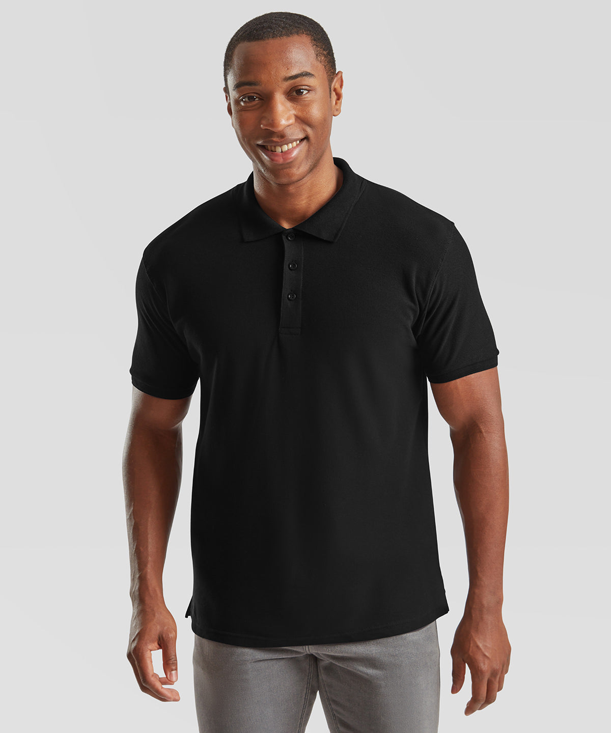 Fruit of the Loom Premium Polo, ready to custom print with your logo or design