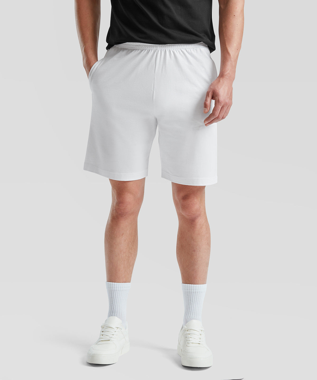 Fruit of the Loom Iconic 195 Jersey Shorts, ready to custom print with your logo or design