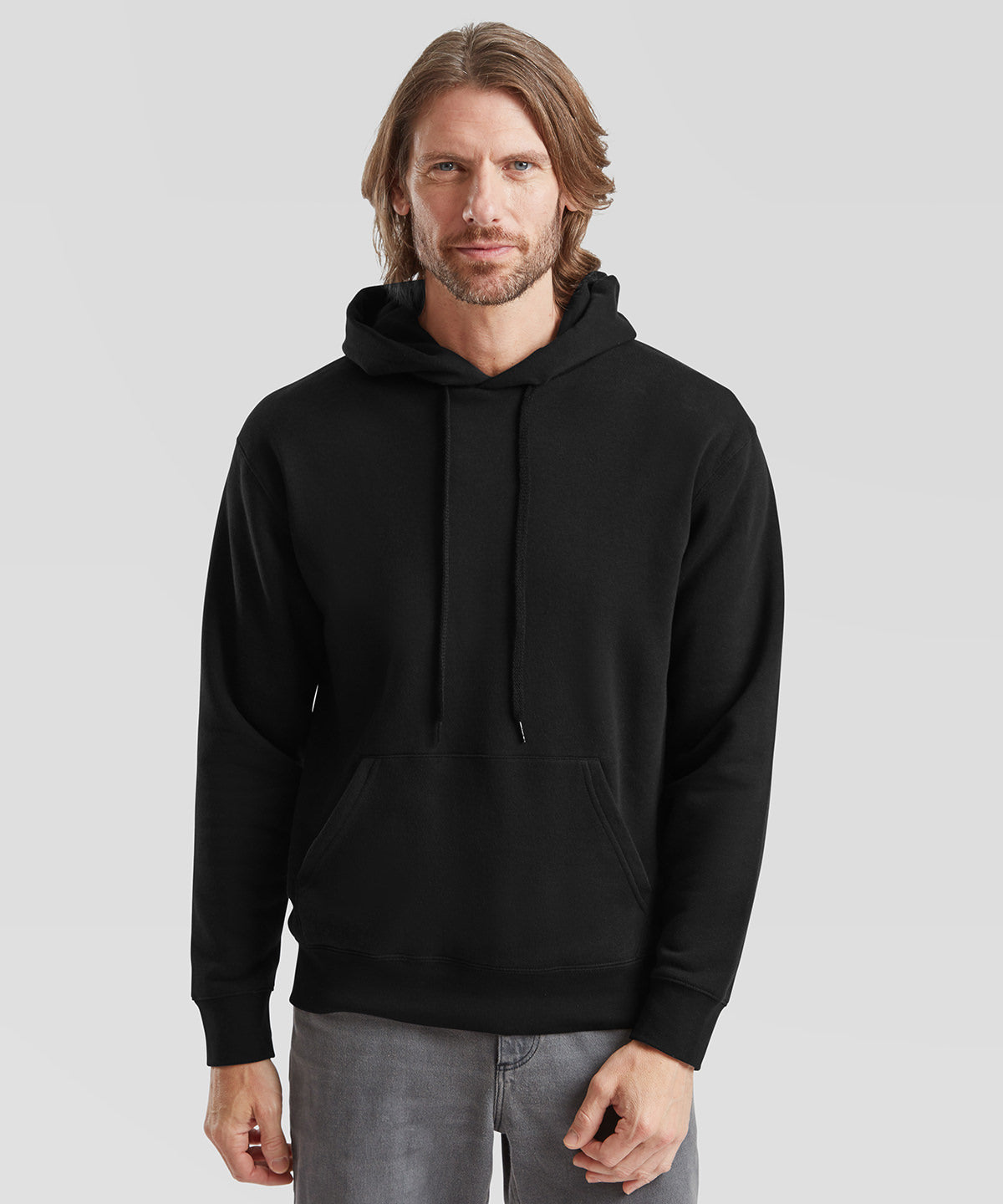 Fruit of the Loom Premium 70/30 Hooded Sweatshirt, ready to custom print with your logo or design