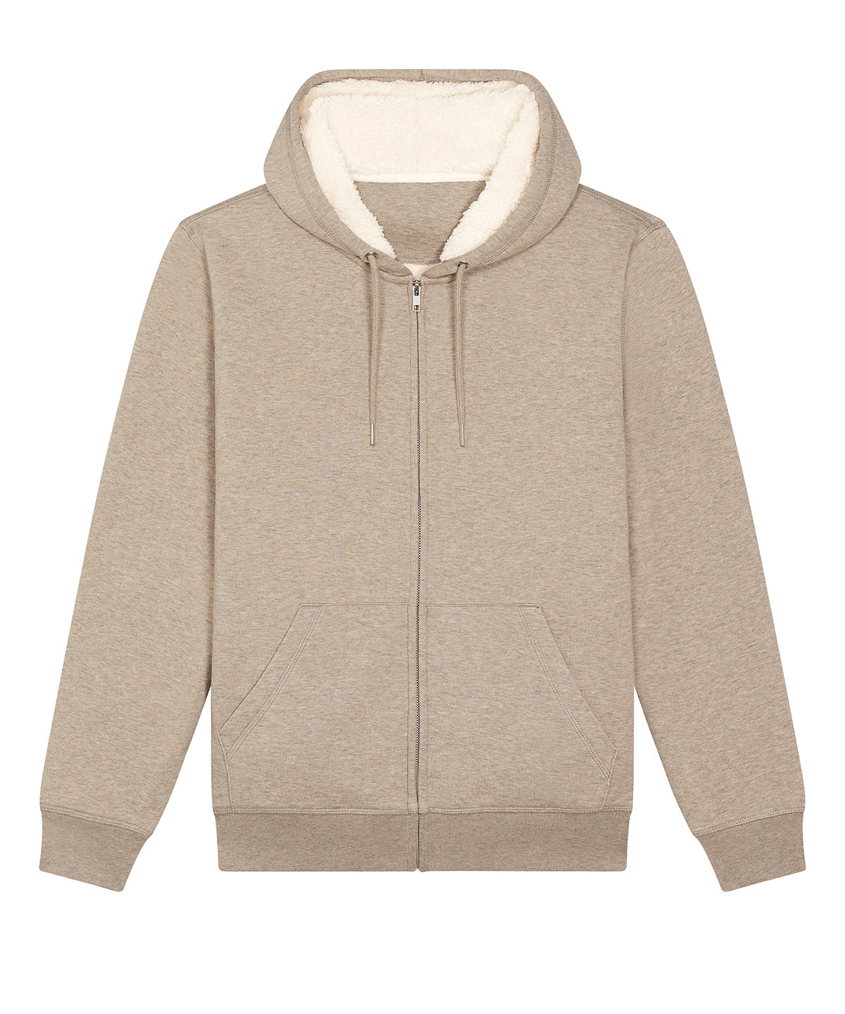 Stanley/Stella Unisex Hygger sherpa zip-through sweatshirt (STSU956)