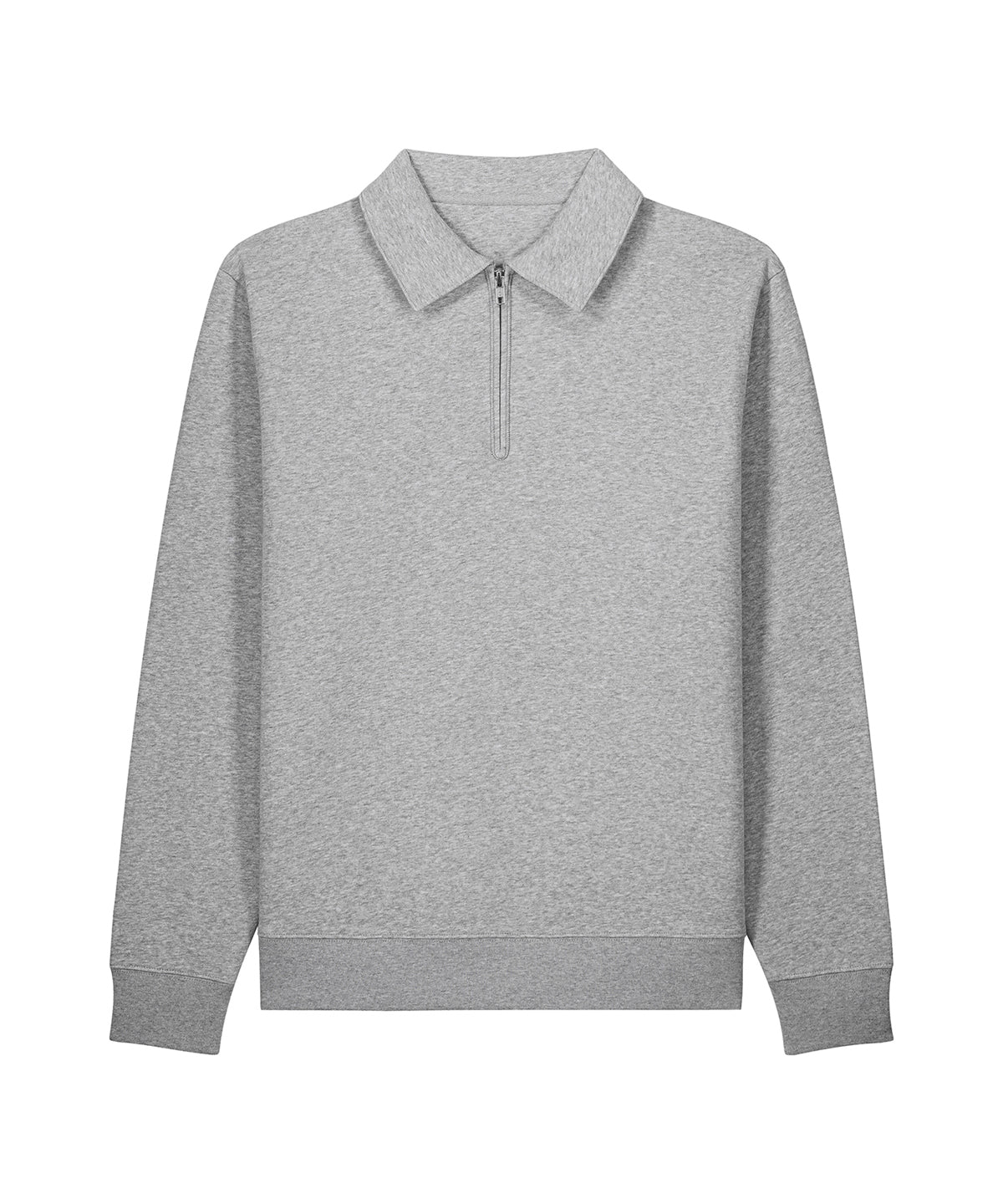 Stanley/Stella Proper Sweatshirt in Heather Grey, front view