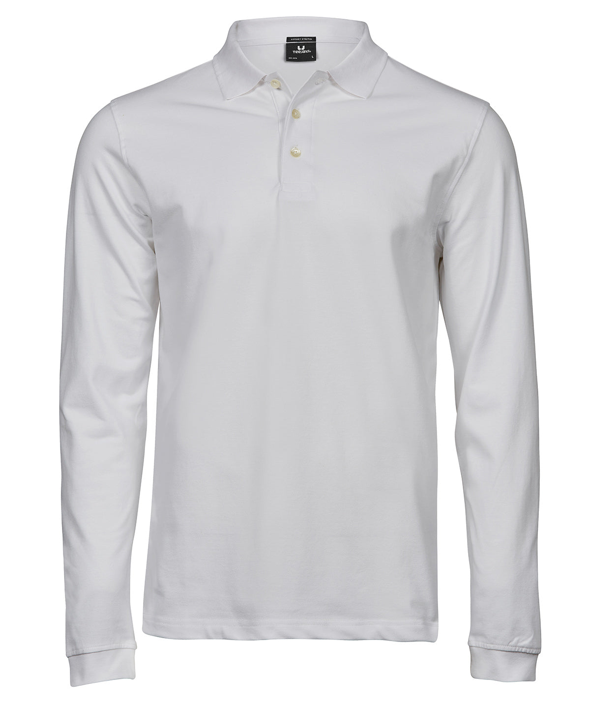 Tee Jays Luxury stretch long sleeve polo (1406)