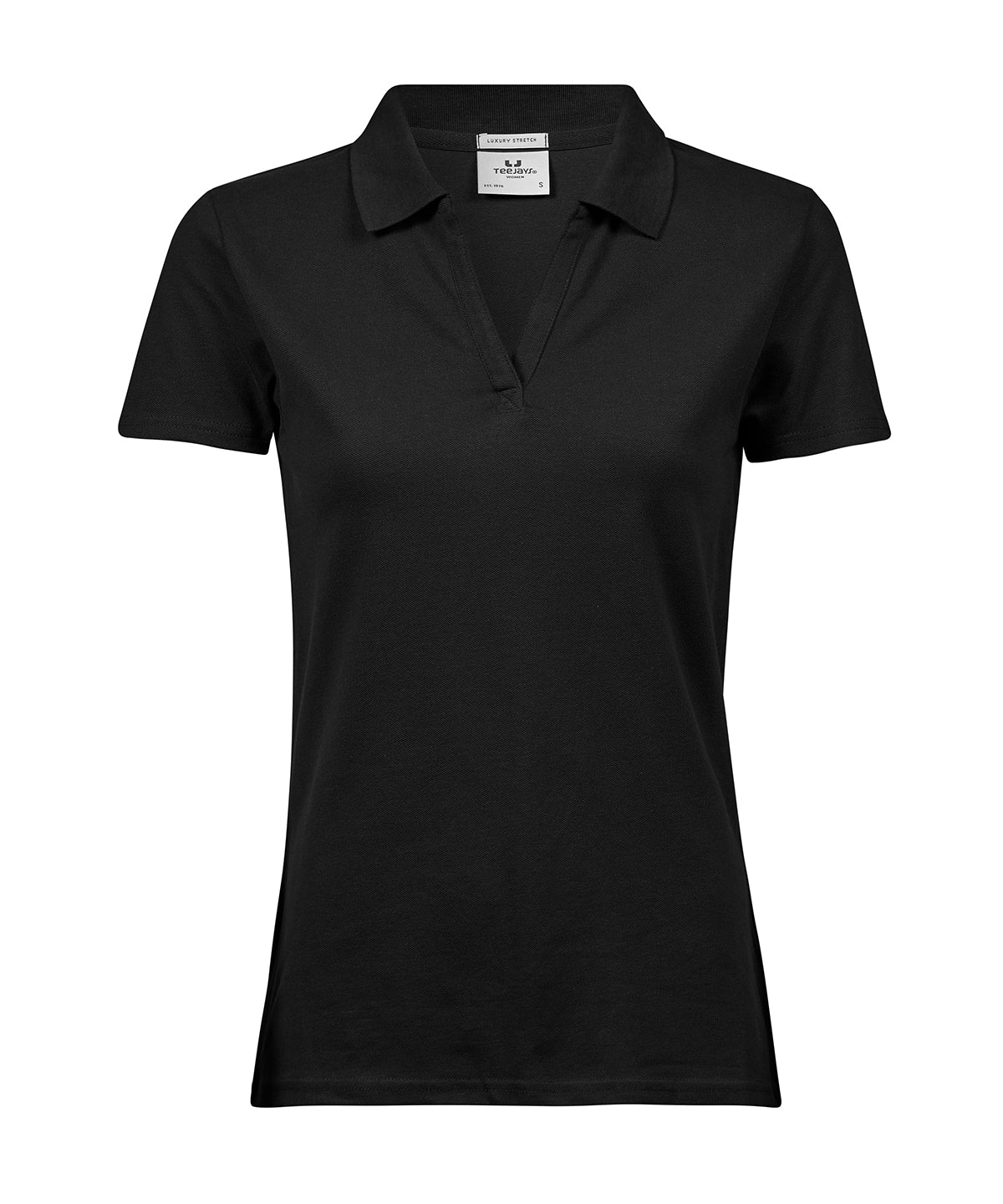 Tee Jays Women’s luxury stretch v-neck polo (1409)