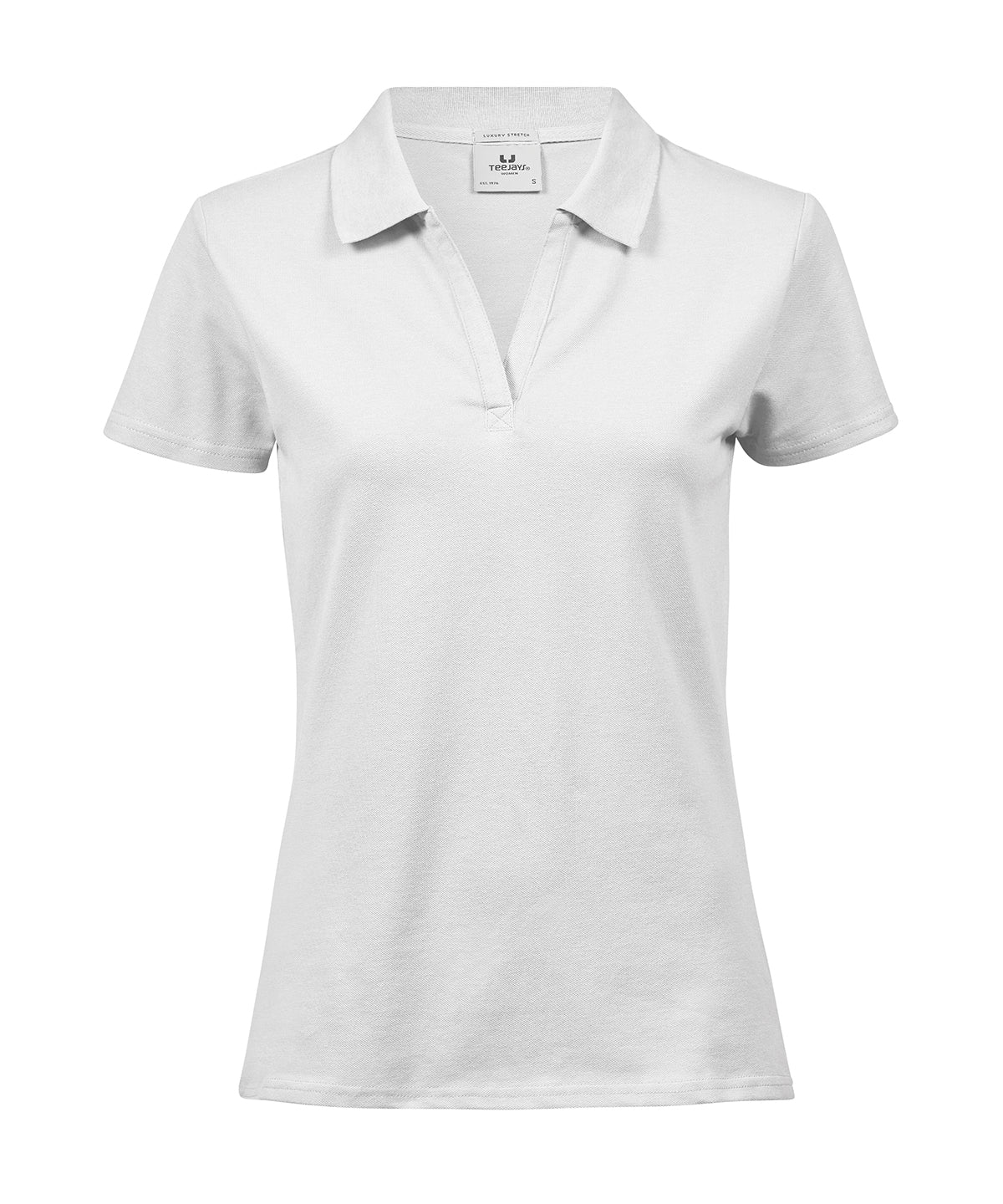 Tee Jays Women’s luxury stretch v-neck polo (1409)