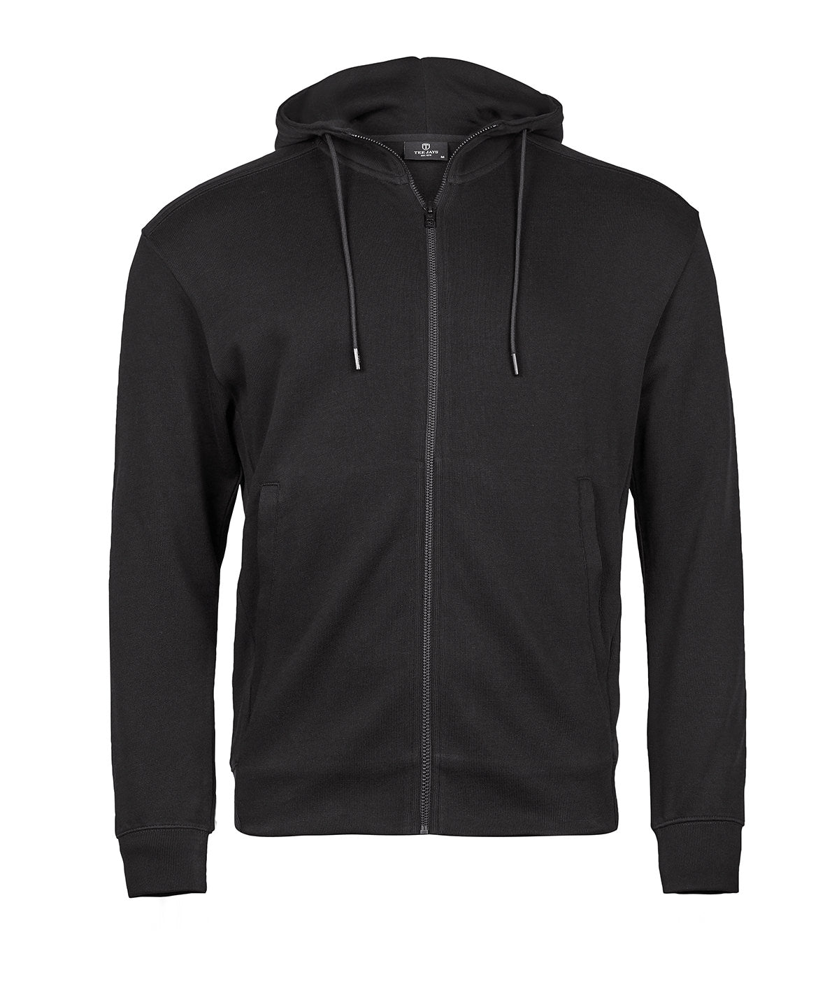Tee Jays Ribbed interlock hooded full-zip (5508)