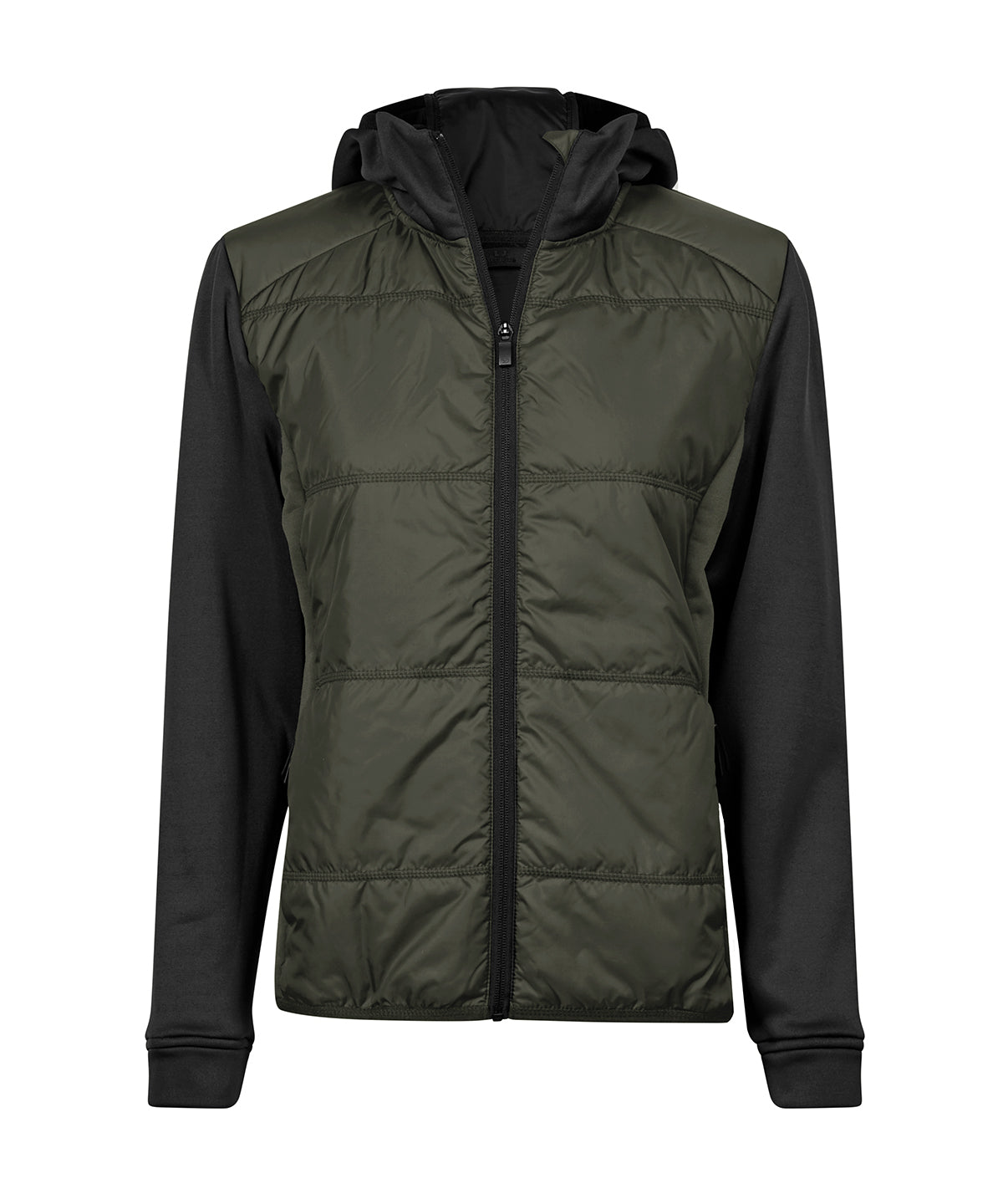 Tee Jays Women’s hybrid-stretch hooded jacket (9113)