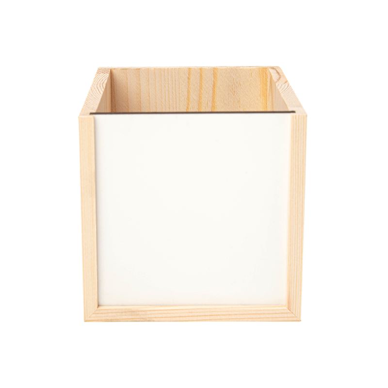 Wooden Pencil Pot - Natural
