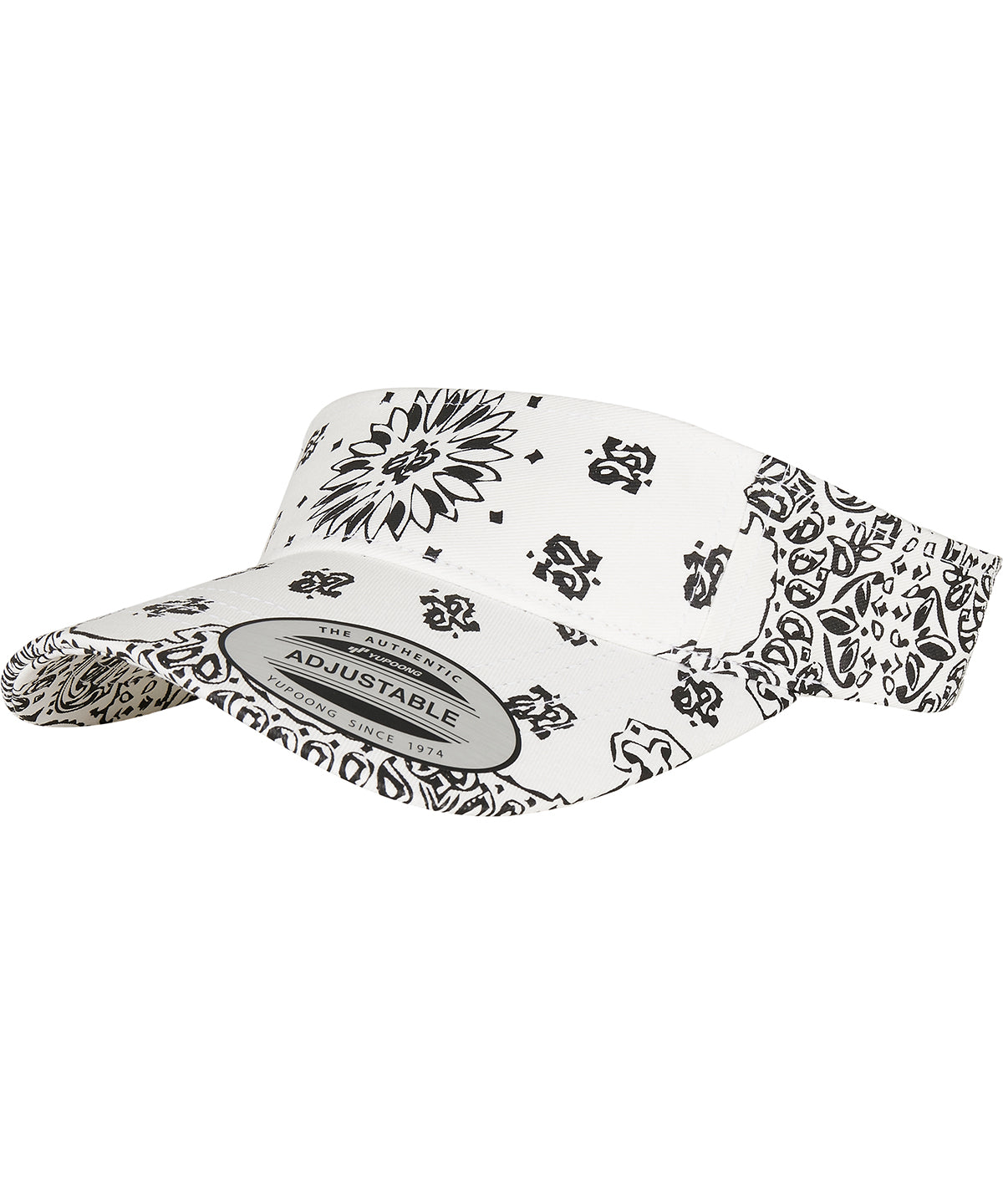 Flexfit by Yupoong Bandana print visor (8888BP)