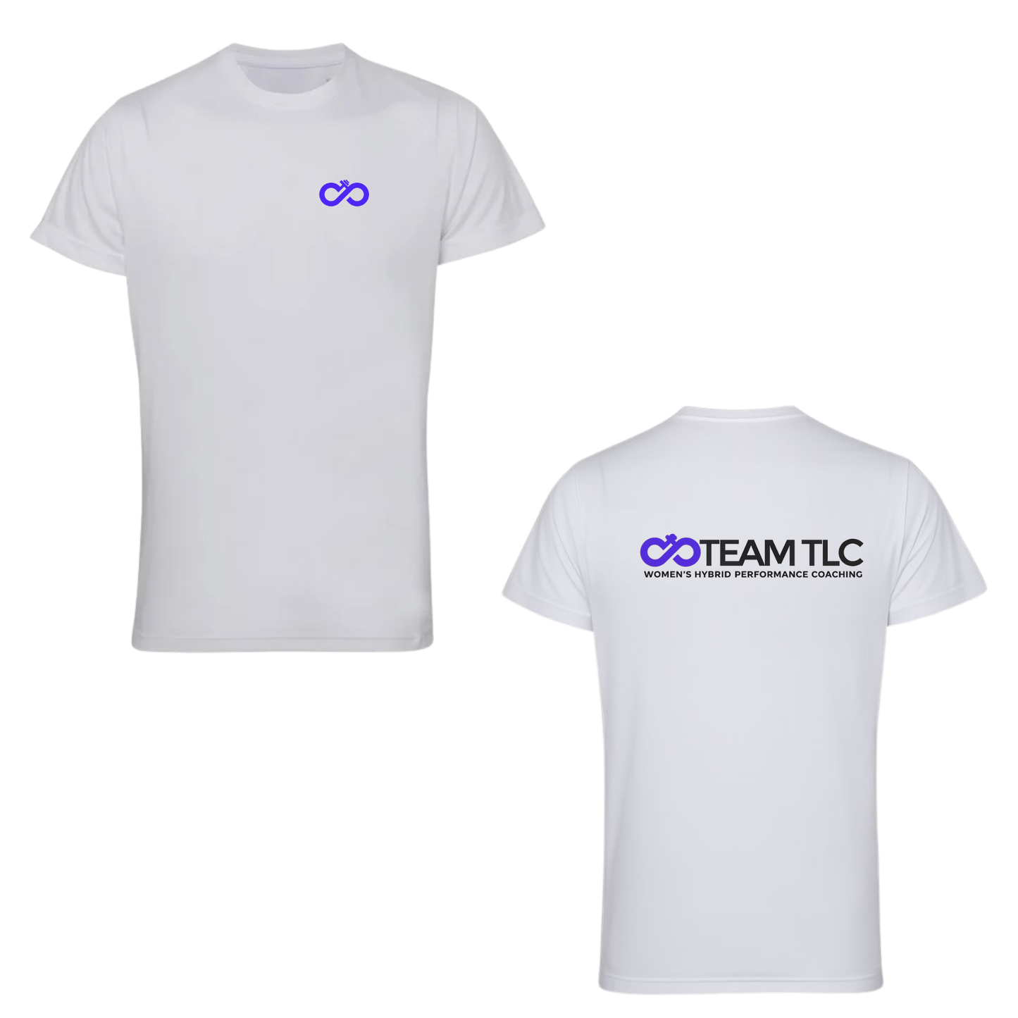 Team TLC Performance T-Shirt - MENS (White Edition)