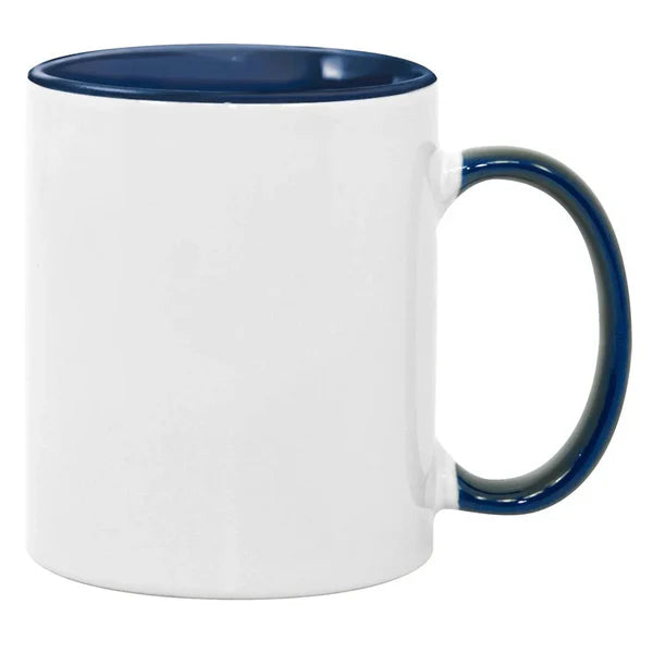 11oz Colour Inner & Handle Mug