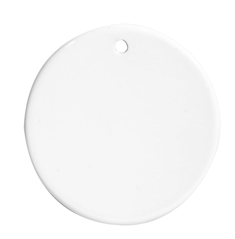 Ceramic Christmas Decoration - Round