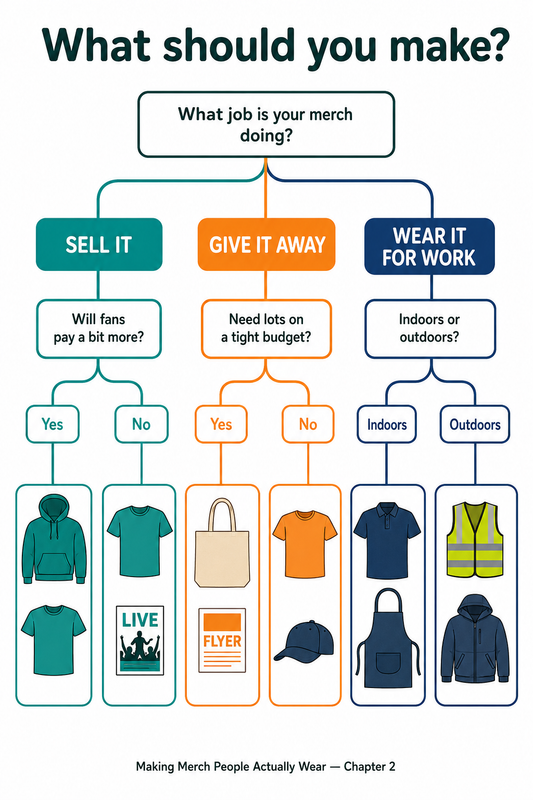 What Merch Should You Actually Make? A Printer's Guide