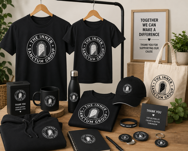 Charity T-Shirts & Fundraising Merch | The Inner Sanctum Group