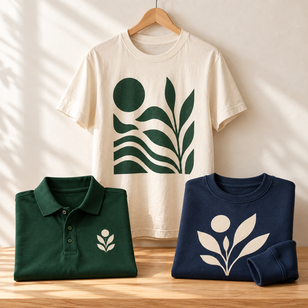 Illustrative collection mockup for Clothing Deals
