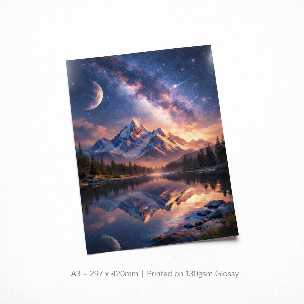 A3 Flyer Printing – 130gsm (Gloss)