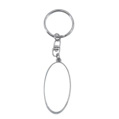 Oval Photo Keyring