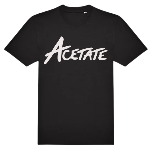 ACETATE Signature Logo T-Shirt (BLACK EDITION)