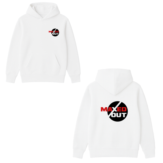 Maxed Out Hoodie – White Edition