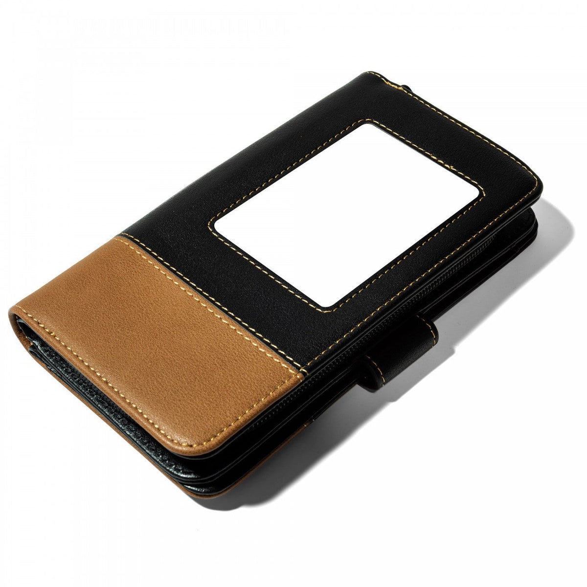 Brown Leather Wallet - Brown