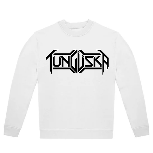 TUNGUSKA LOGO CREWNECK (WHITE EDITION)
