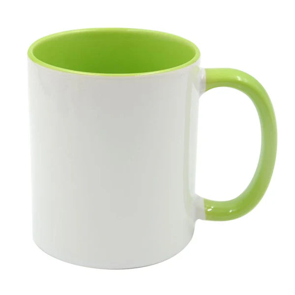 11oz Colour Inner & Handle Mug