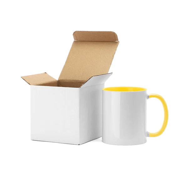 11oz Colour Inner & Handle Mug