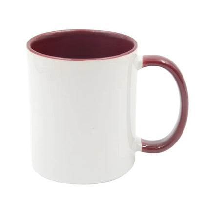 11oz Colour Inner & Handle Mug