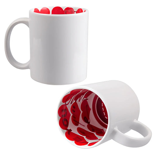 Inner Printed Sublimation Mug – “I Love You”