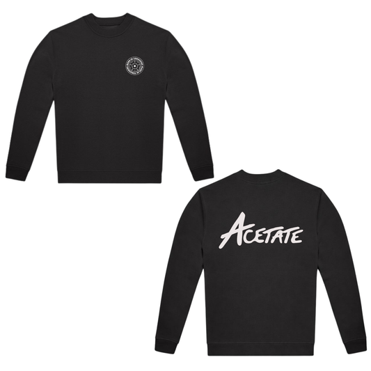 ACETATE “Made In Yorkshire” Sweatshirt (BLACK EDITION)