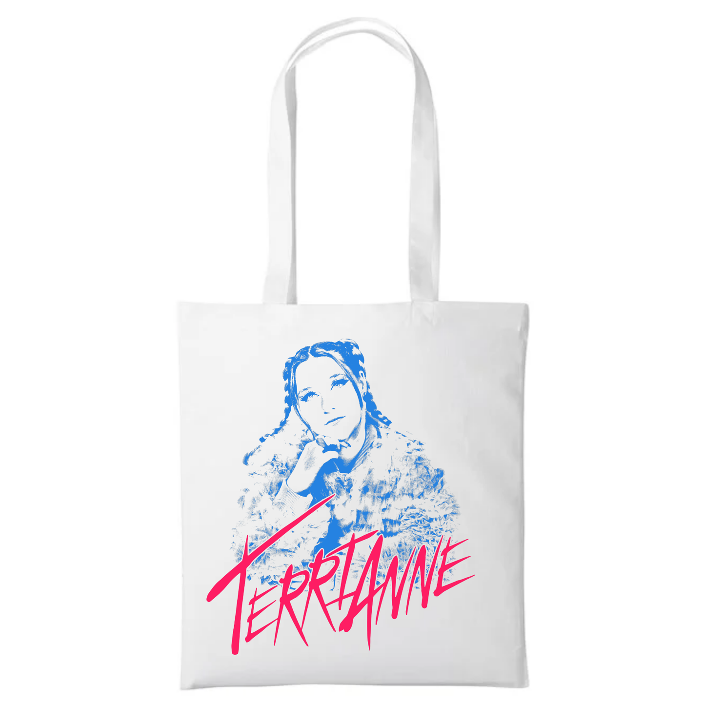 Terrianne Portrait Tote Bag (WHITE EDITION)