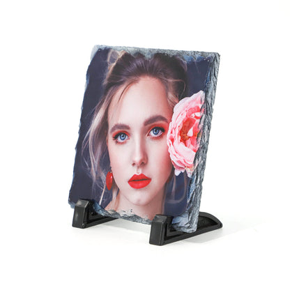 Photo Slate - Glossy / Square 20cm