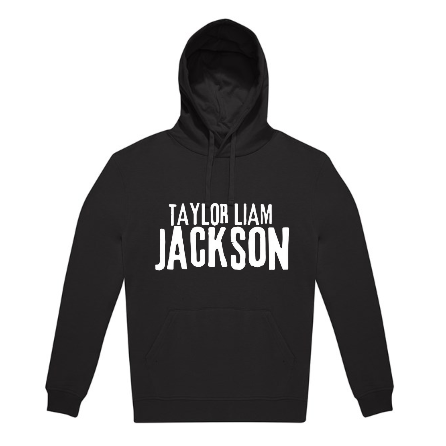 Taylor Liam Jackson – Signature Logo Hoodie (BLACK EDITION)