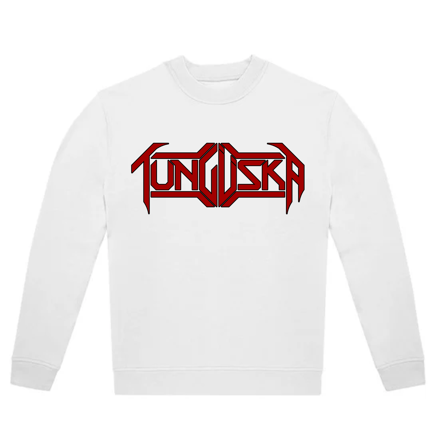 TUNGUSKA LOGO CREWNECK (WHITE EDITION)