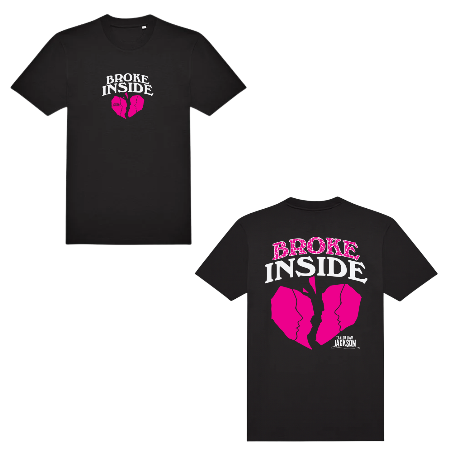 Broke Inside T-Shirt (BLACK EDITION) – Taylor Liam Jackson